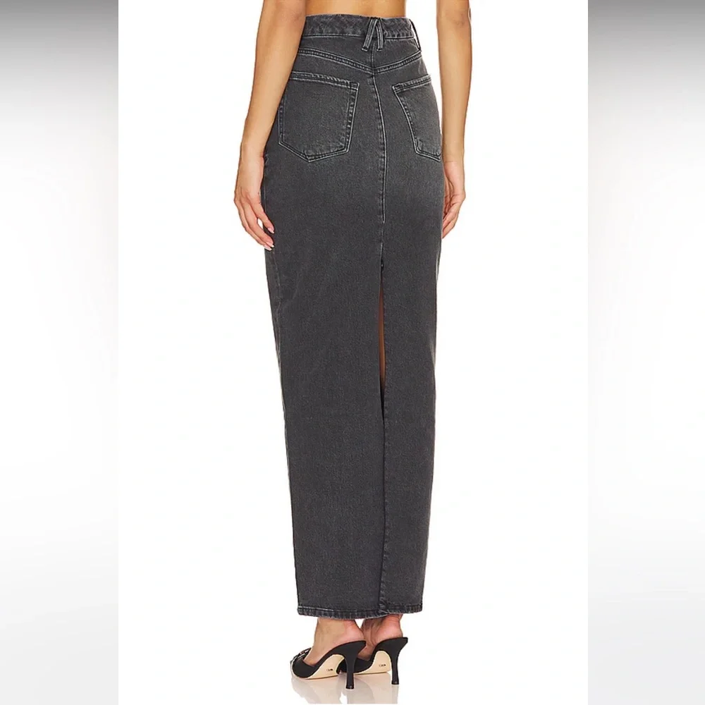 Good American Black Maxi Skirt - Picture 4 of 9